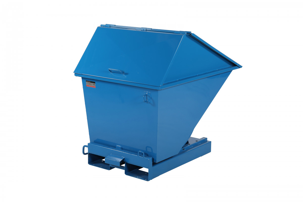 Tippcontainer med lock TIPPO-L 4, 400 L