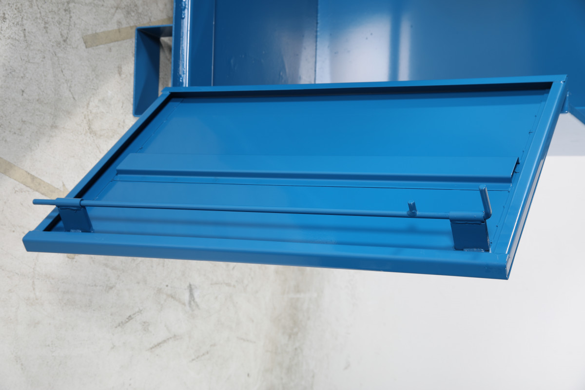 Verktygslåda med dörr, 1200x800x950mm, Blå
