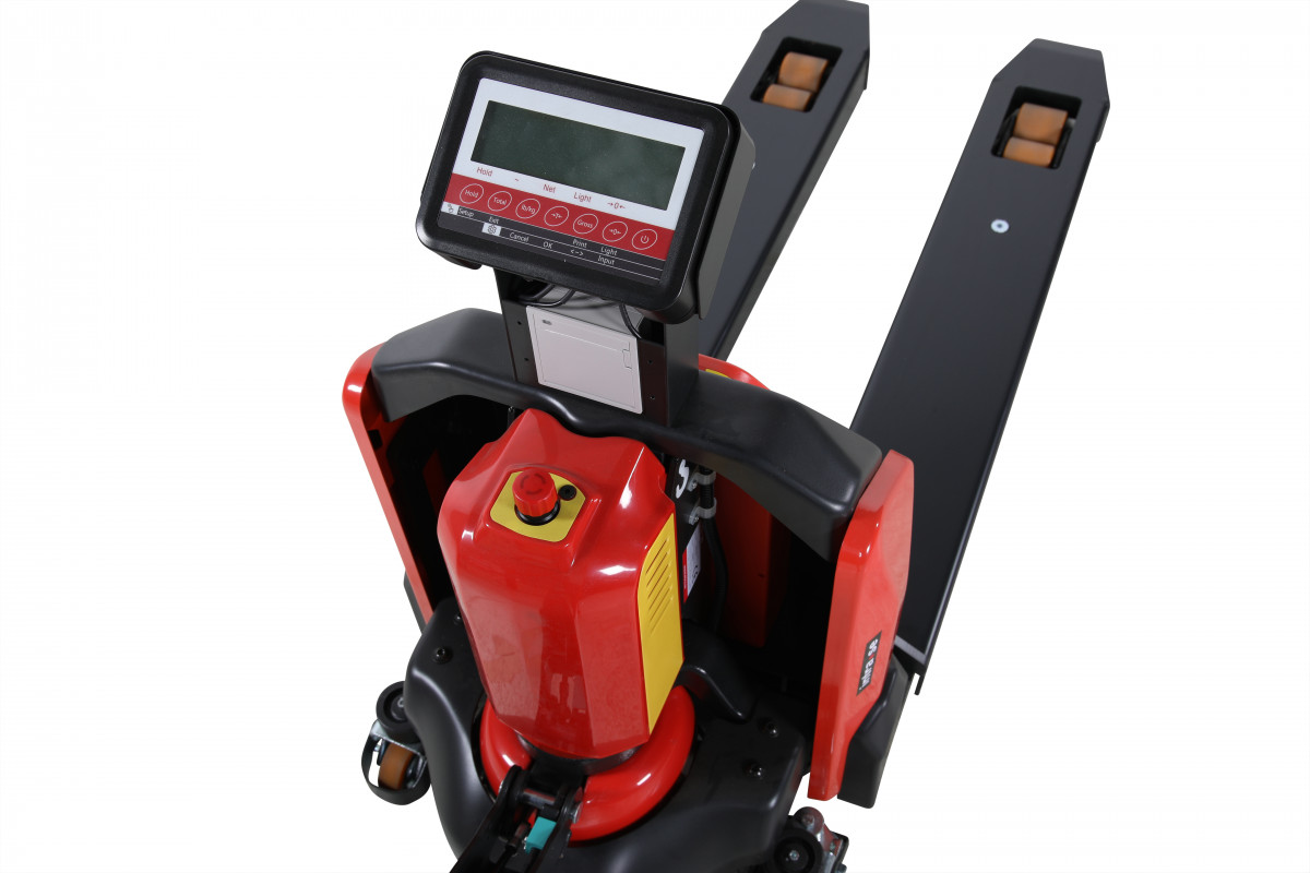 Motorlyftvagn PTE15NSC EDGE med våg 540X1150mm