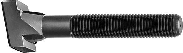 T-spårskruv rombisk