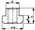 T-Spårmutter DIN 508-10, M12 Sb. 14mm