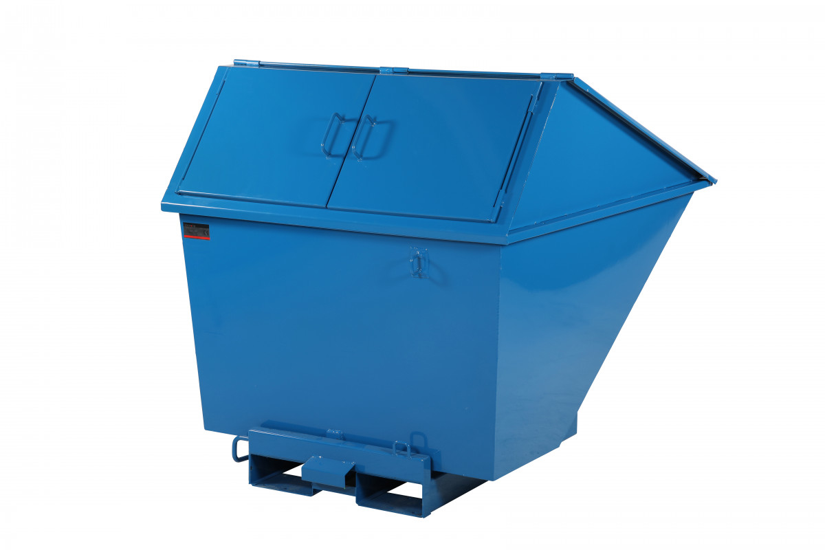 Tippcontainer med lock TIPPO-L 11, 1100 L