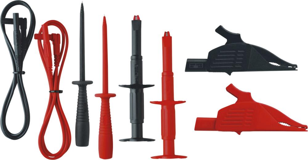 Säkerhetsmätledning set, 8-delar TA3