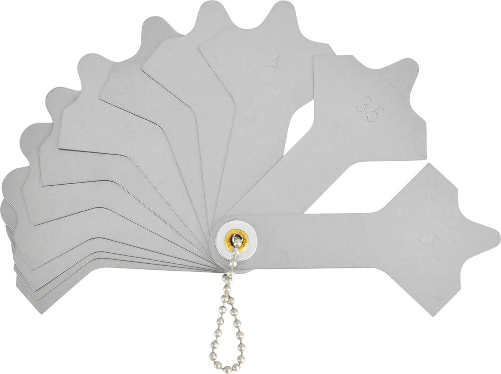 Svetsmått med 12 Mallar, 3-12mm