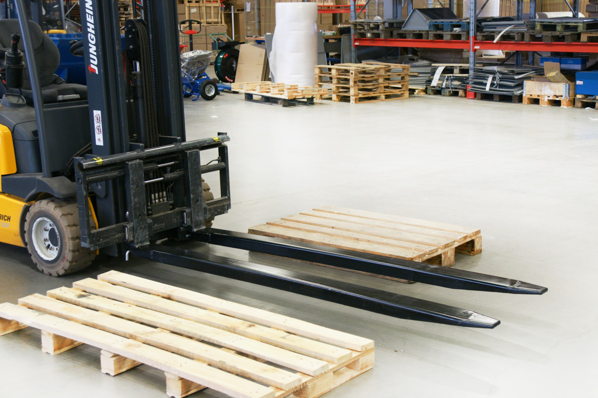 Förlängningsgafflar Galv L2000xB120xH40 3 ton