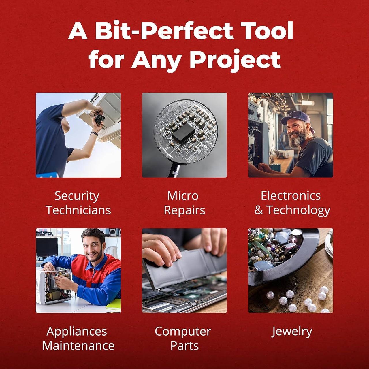 Bitsskruvmejsel Megapro Precision 24-IN-1