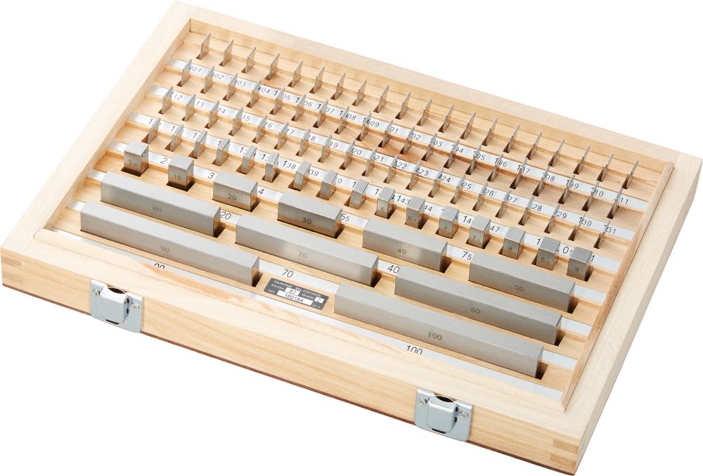 Stålpassbitssats toleransklass 1 87-delar