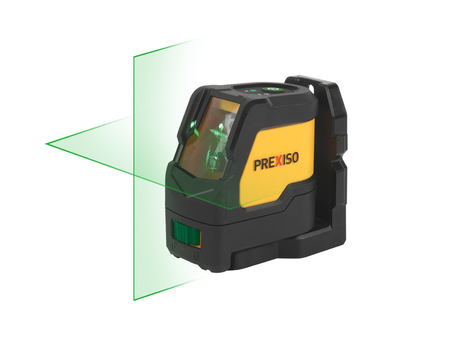 Korslinjelaser Grön PLC15DG 30m