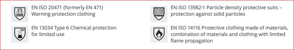 Korttidsoverall PP vit