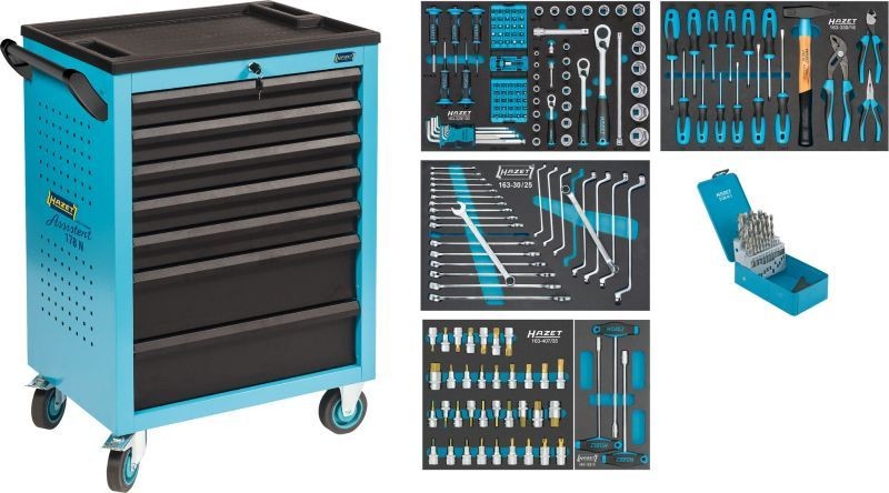 Verktygsvagn Nr. 178N-7/204, 204-delar