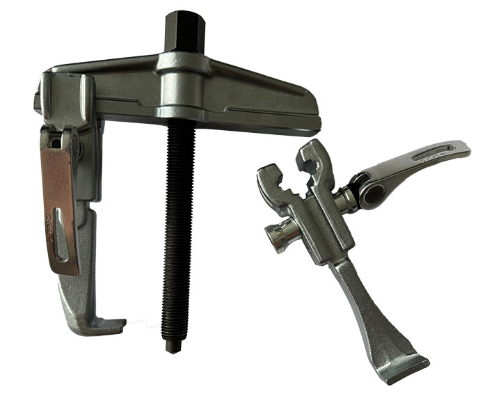 Avdragarsats med snabb låsning 5-delar 90/100 – 250/200mm inkl. ställ