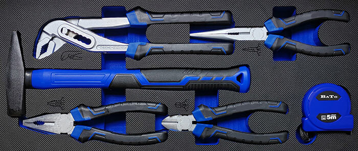 Verktygssats med 2 lådor 120-delar verktyg