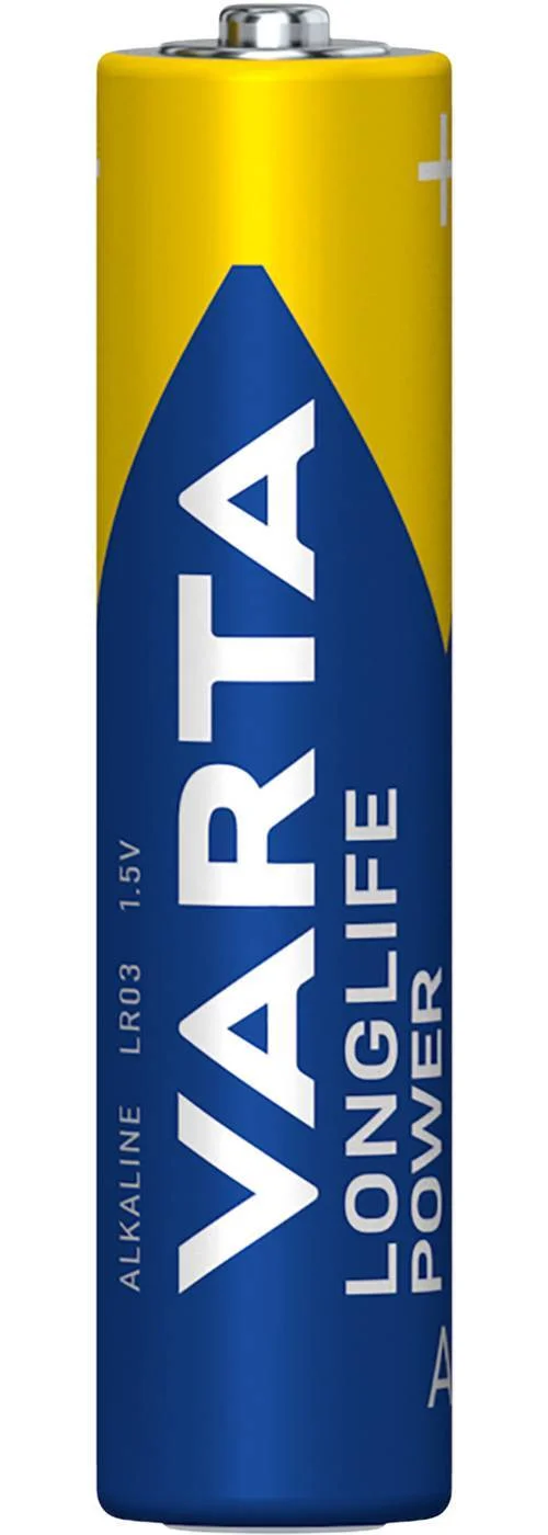 Batteri Longlife Power AAA LR03, 4 pack i blister