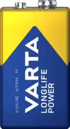 Batteri 6LR61 9V, Longlife Power, Blister 1st
