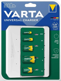 Batteriladdare Universal för AA, AAA, C, D batterier 110-240V