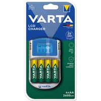 Batteriladdare LED 110-240V inkl. 4xAA 2600mAh