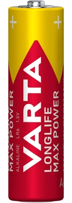 Batteri Longlife Max Power AA LR06 1,5V, 4 pack blister