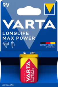Batteri Longlife Max Pover E 6LR61 9V 1st