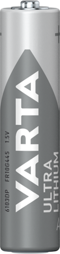 Batteri AAA/LR03 1,5V Ultra Litium, Blister 4st
