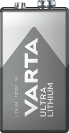 Batteri 6L/R61 9V Ultra Litium, Blister 1st