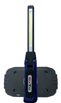 Servicelampa Dual Pro 1000 lm med trådlös laddningsplatta