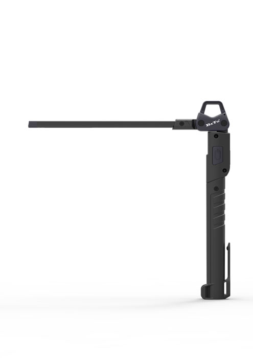 Servicelampa Pro Slim 120-600lm laddbar med magneter & Clips