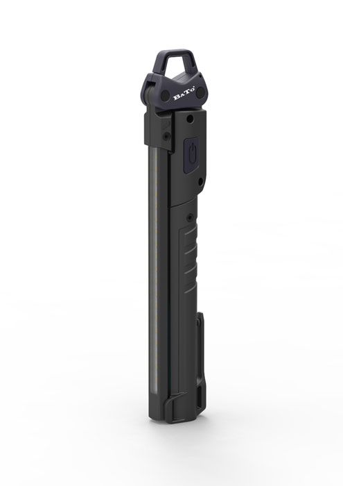 Servicelampa Pro Slim 120-600lm laddbar med magneter & Clips