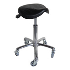 Sadelstol Jockey PU Mellan 540-720mm