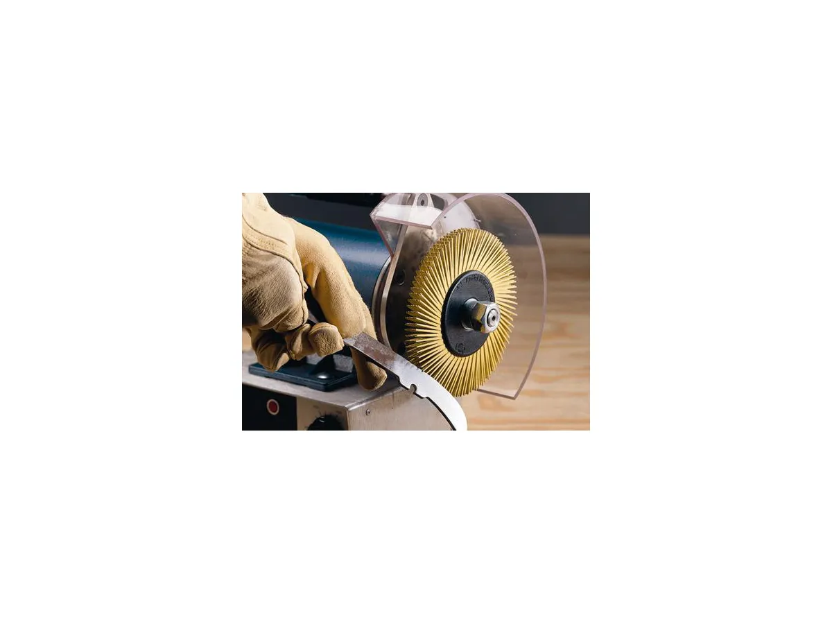 Radialborste 150x12mm P120 vit, typ C