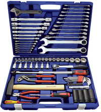 Verktygssats 1/2" med hylsor och handverktyg 83-delar