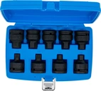 Kraft-Bit-Insats-sats | 20 mm (3/4") | Inre sexkant, Inre mångtandad (för XZN) | 9 delar