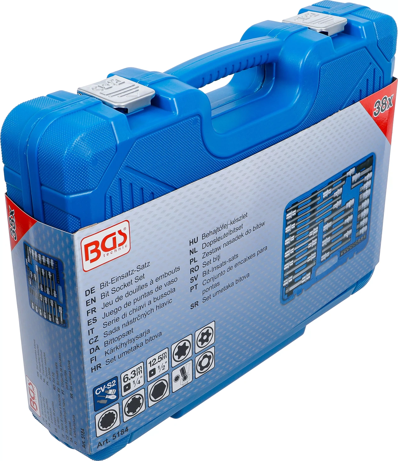 Bit-Insats-sats | Speciellt för fordon | 38 delar