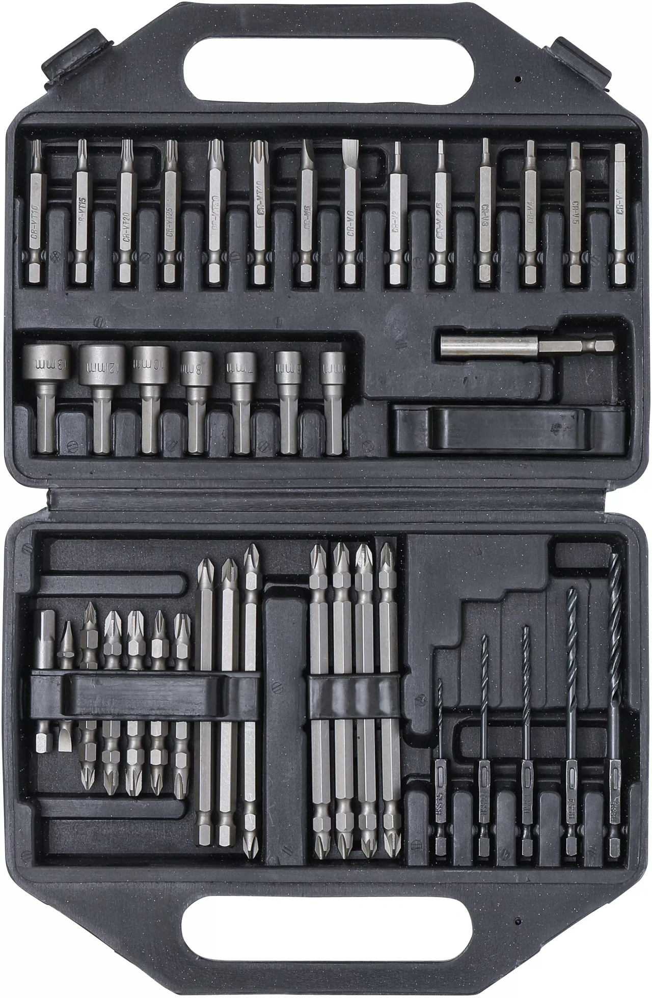 Borrmaskin-Bit-sats | Yttre sexkant 6,3 mm (1/4") | 41 delar