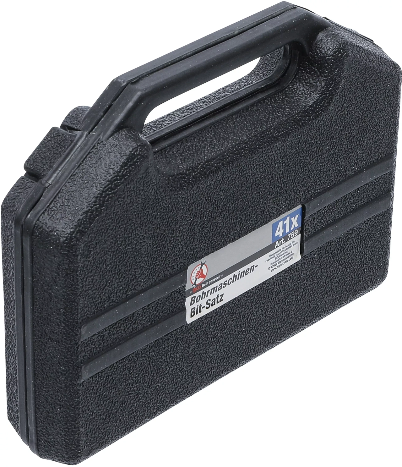 Borrmaskin-Bit-sats | Yttre sexkant 6,3 mm (1/4") | 41 delar