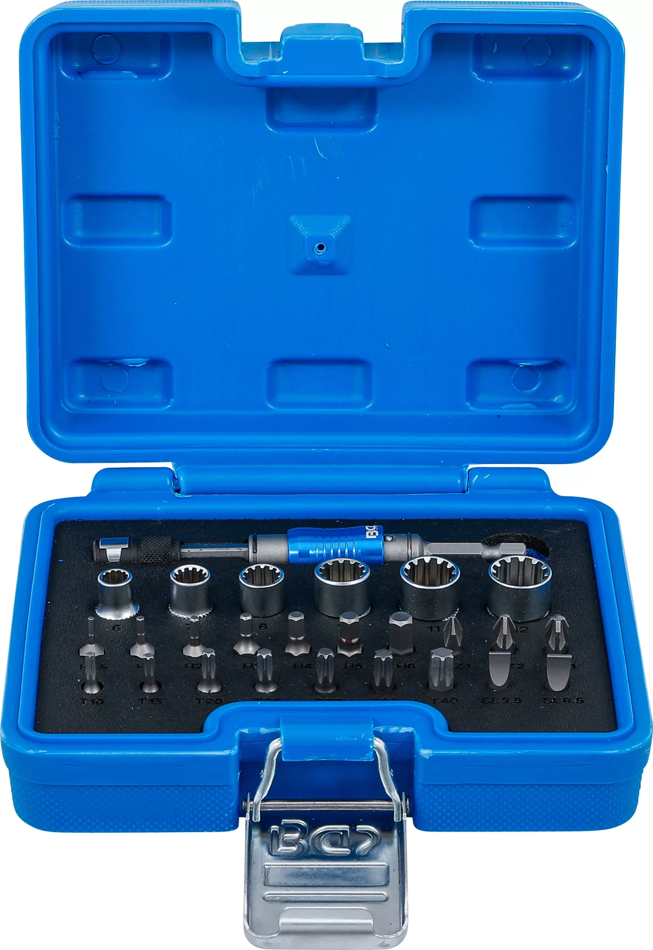 Bit- och Hylsnyckel-sats | Yttre sexkant 6,3 mm (1/4") | 2-IN-1 | 26 delar