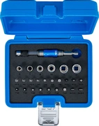 Bit- och Hylsnyckel-sats | Yttre sexkant 6,3 mm (1/4") | 2-IN-1 | 26 delar