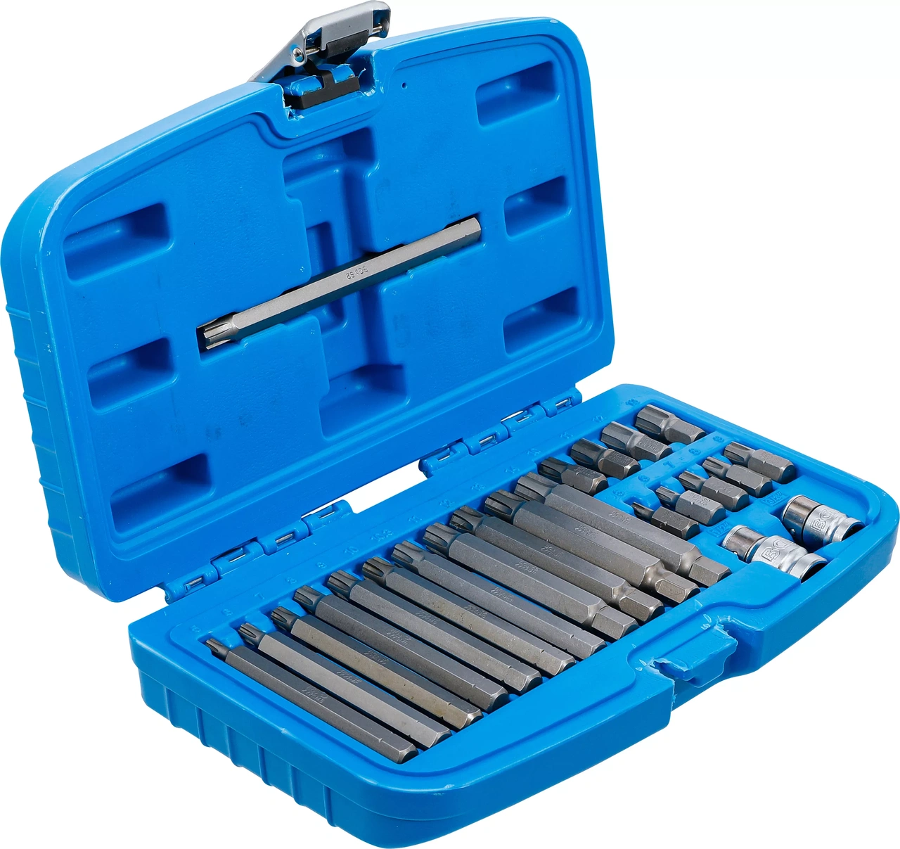 Bit-sats | Yttre sexkant 10 mm (3/8") | Kil-profil (för Ribe) | 22 delar