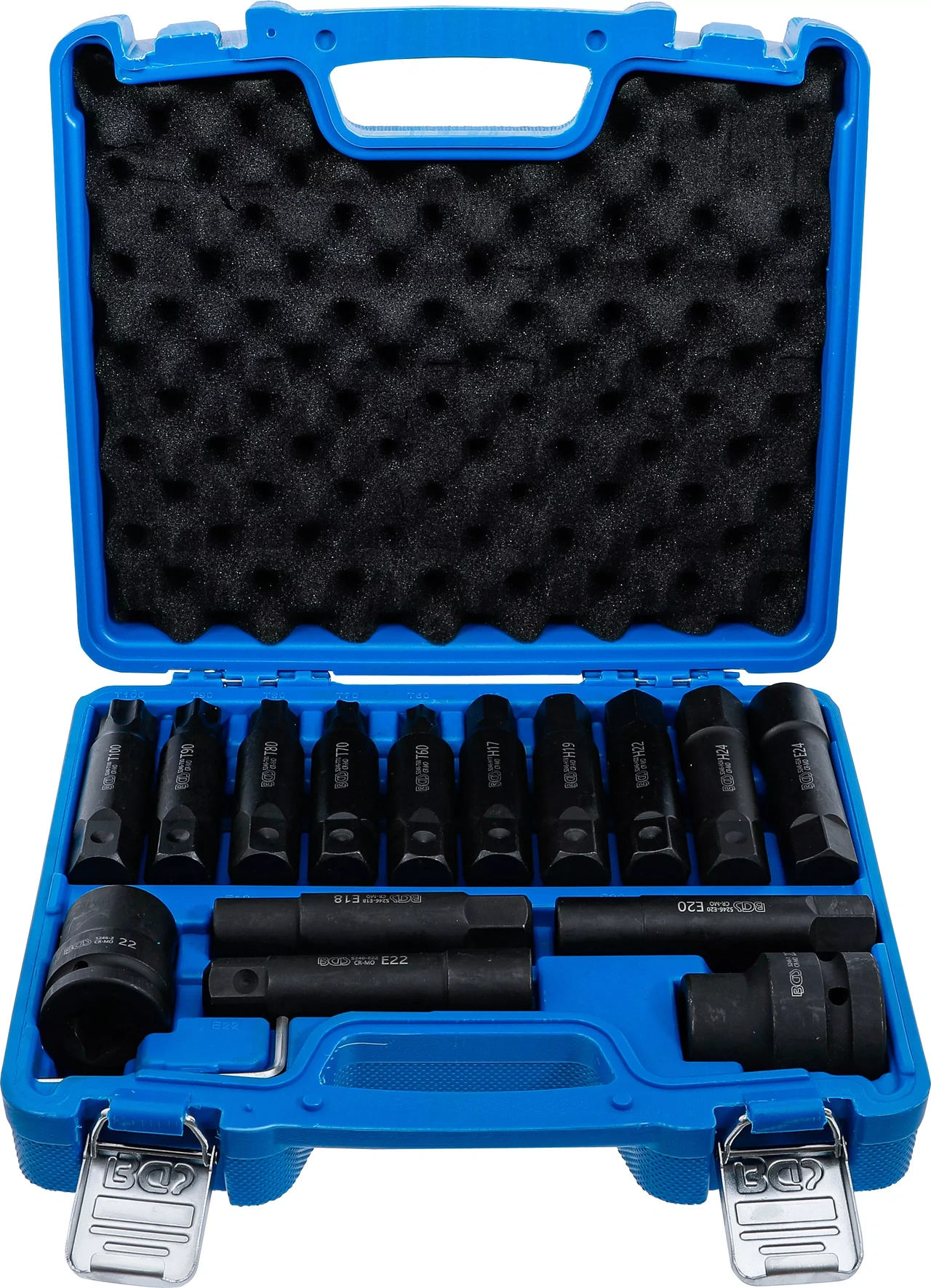 Lastbil-Bit-sats | 20 mm (3/4") + 25 mm (1") | 16 delar