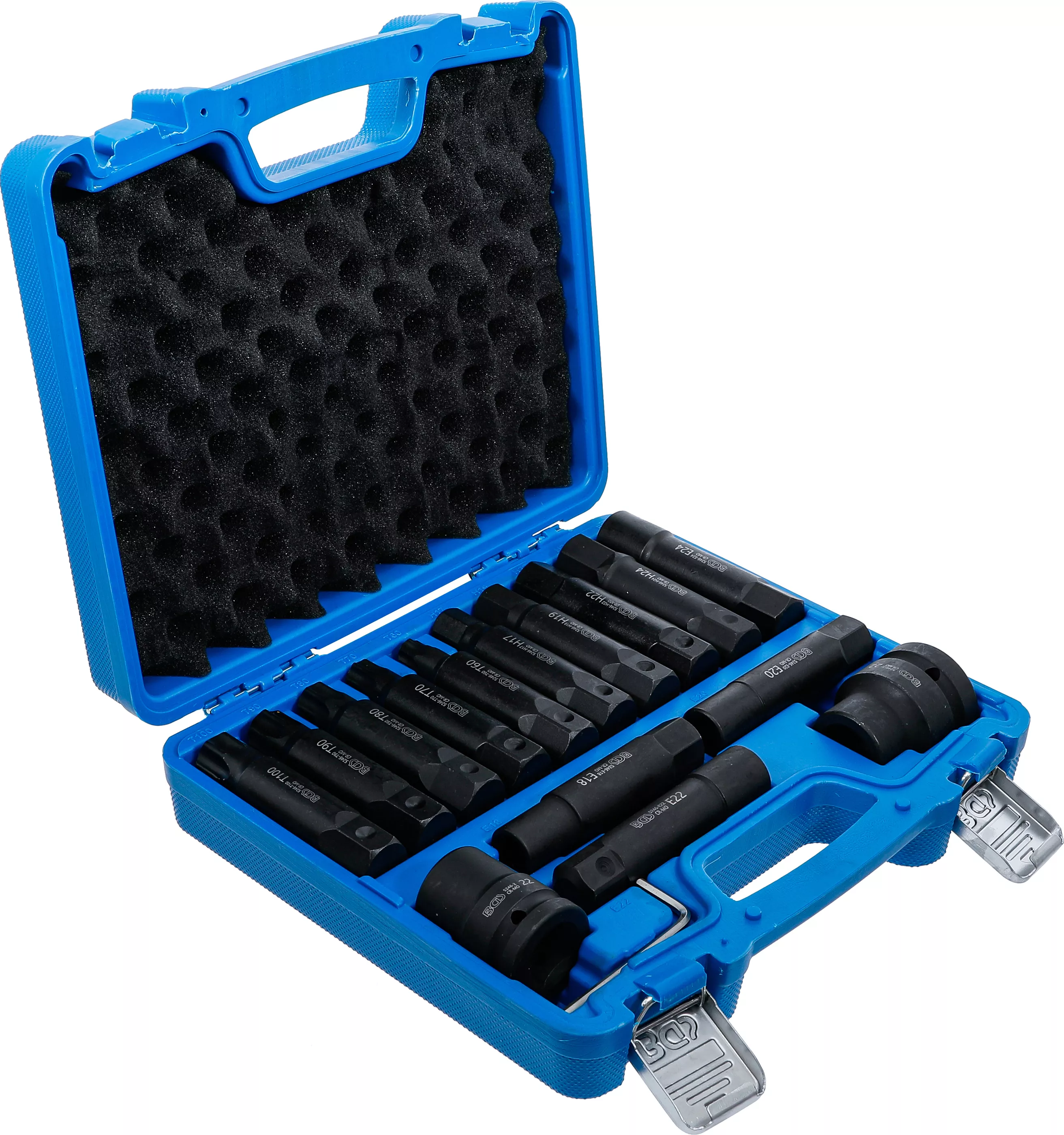 Lastbil-Bit-sats | 20 mm (3/4") + 25 mm (1") | 16 delar