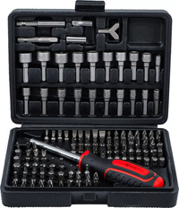 Universal-Bit-sats | Yttre sexkant 6,3 mm (1/4") | 122 delar