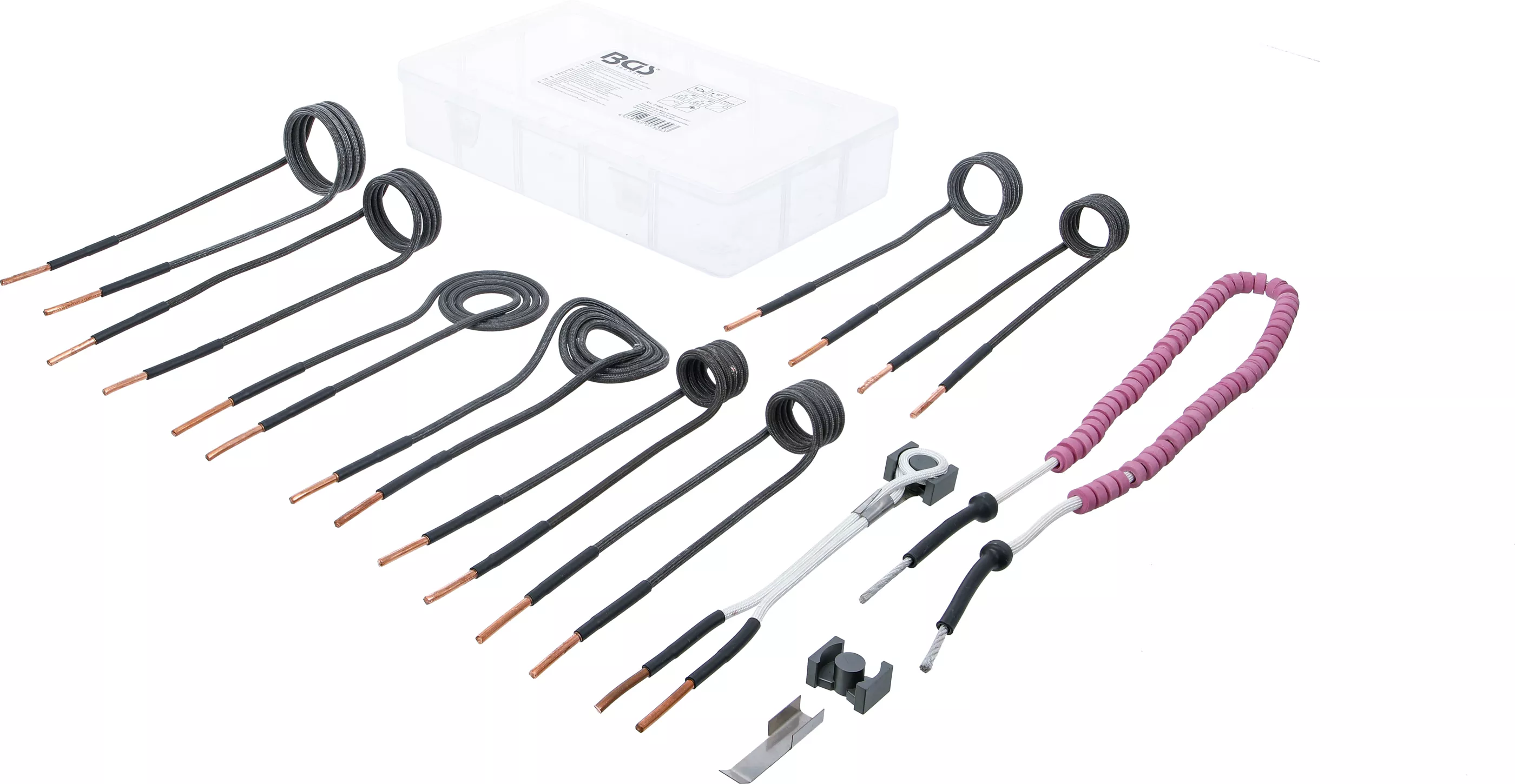 Induktions-Spol-sats för Induktionsvärmare | för BGS 2169, 3390, 3391 | 12 delar