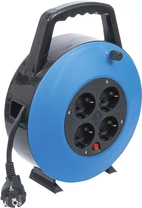 Kabelvinda | 10 m | 3 x 1,5 mm² | 4 uttag | IP 20 | 3000 W