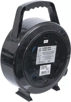 Kabelvinda | 10 m | 3 x 1,5 mm² | 4 uttag | IP 20 | 3000 W