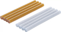 Smältlim-patroner | Guld/silver-metallic | Ø 11 mm, 150 mm | 8 delar