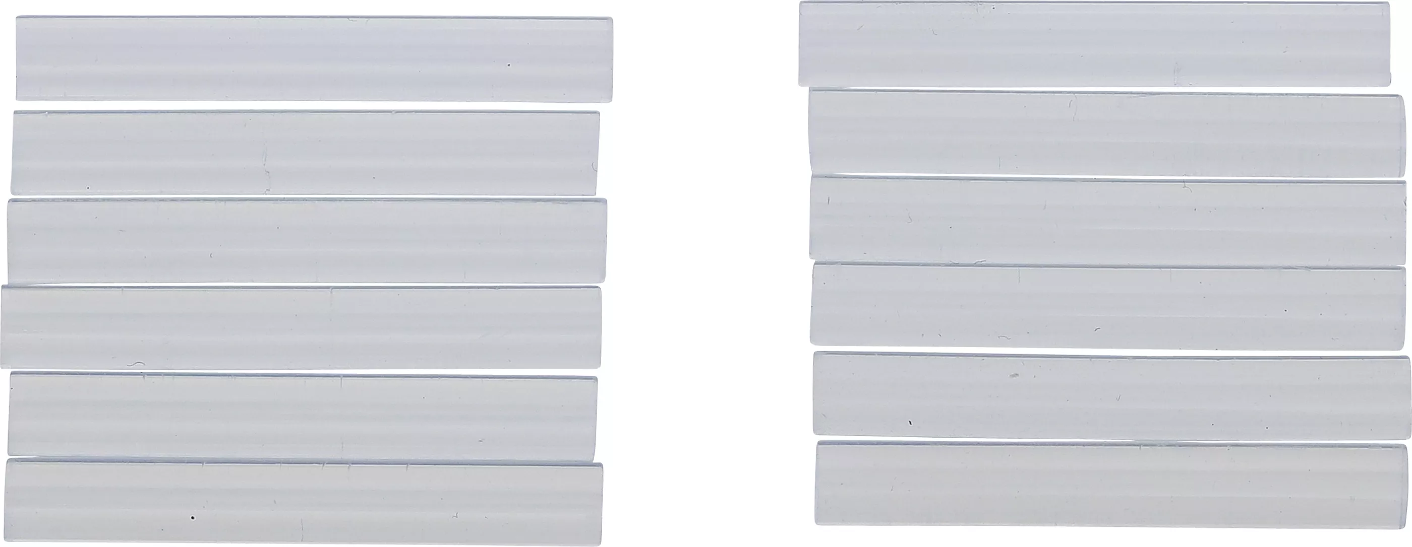 Smältlim-Patroner | transparent | Ø 7,5 mm, 50 mm | 12 delar