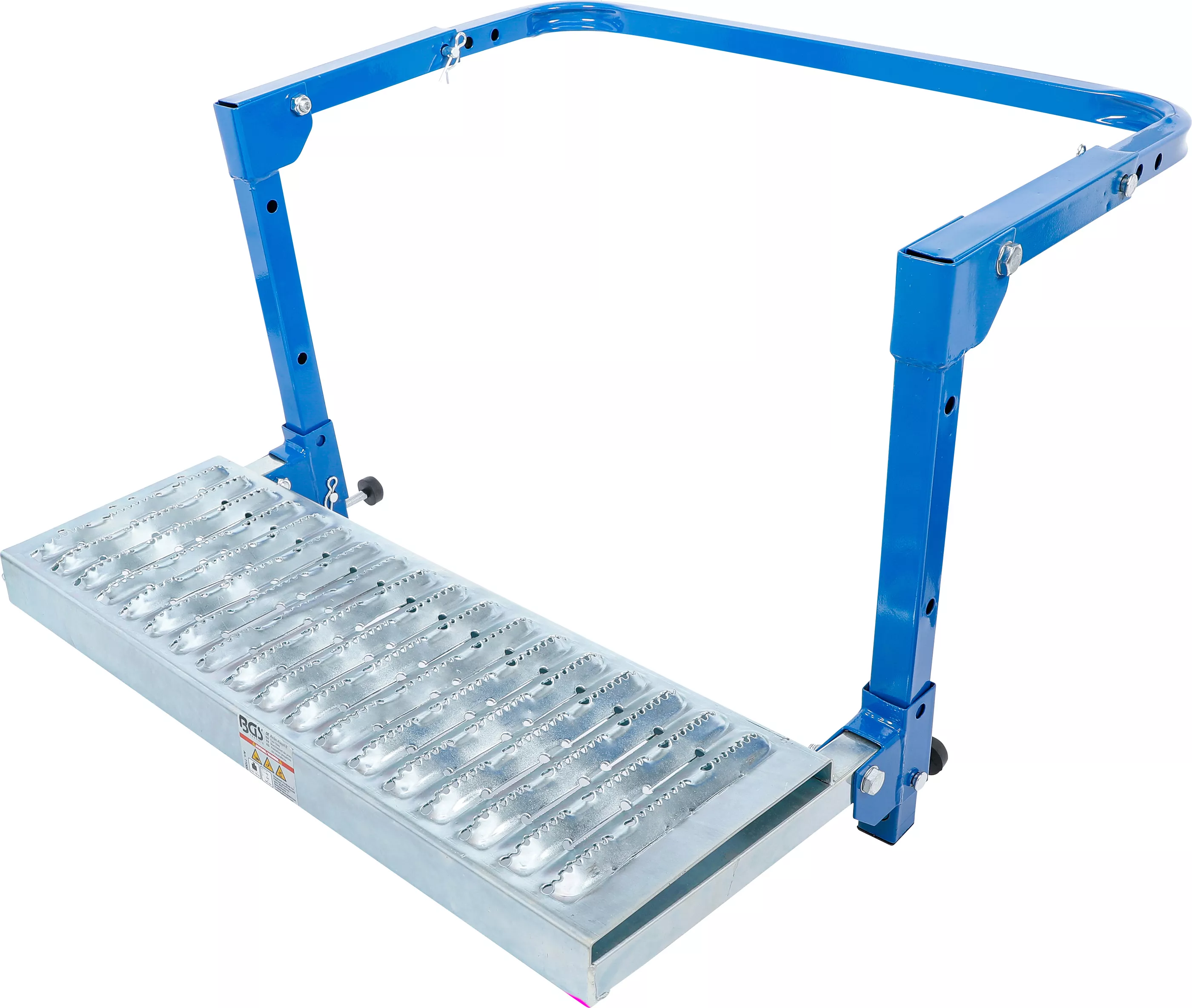 Däck-fällsteg | inställbart | För paketbilar och 4x4 fordon