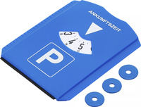 Parkeringsskiva | med is- /gummiskrapa