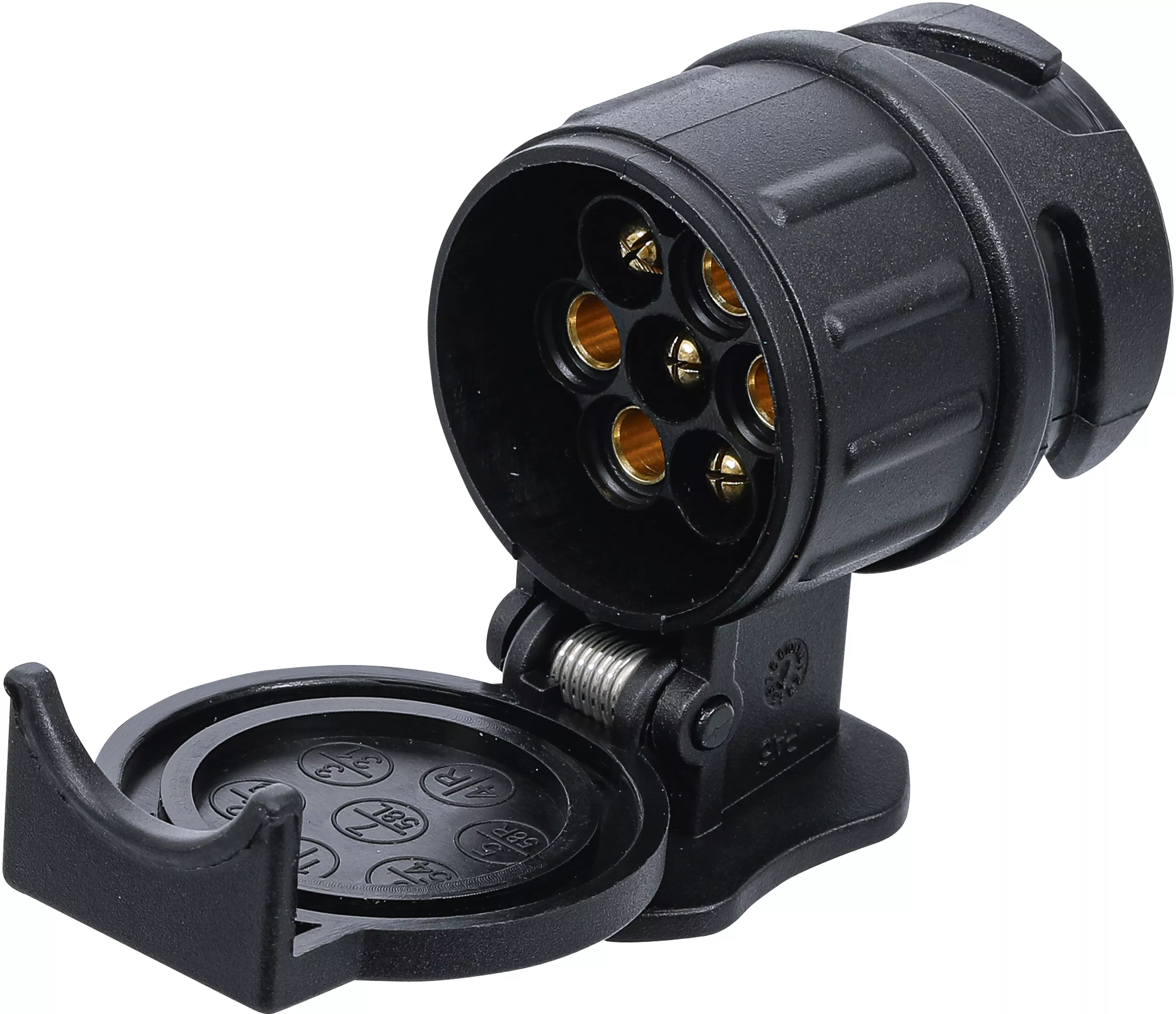 Adapter för släpvagnskontakt | 13-polig till 7-polig