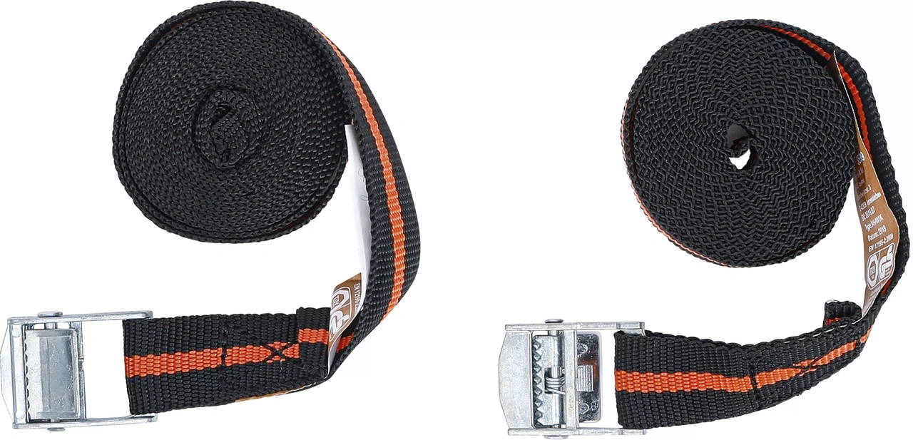 Spännbandssats med snabblåsning 2,5m x 25mm 2-delar