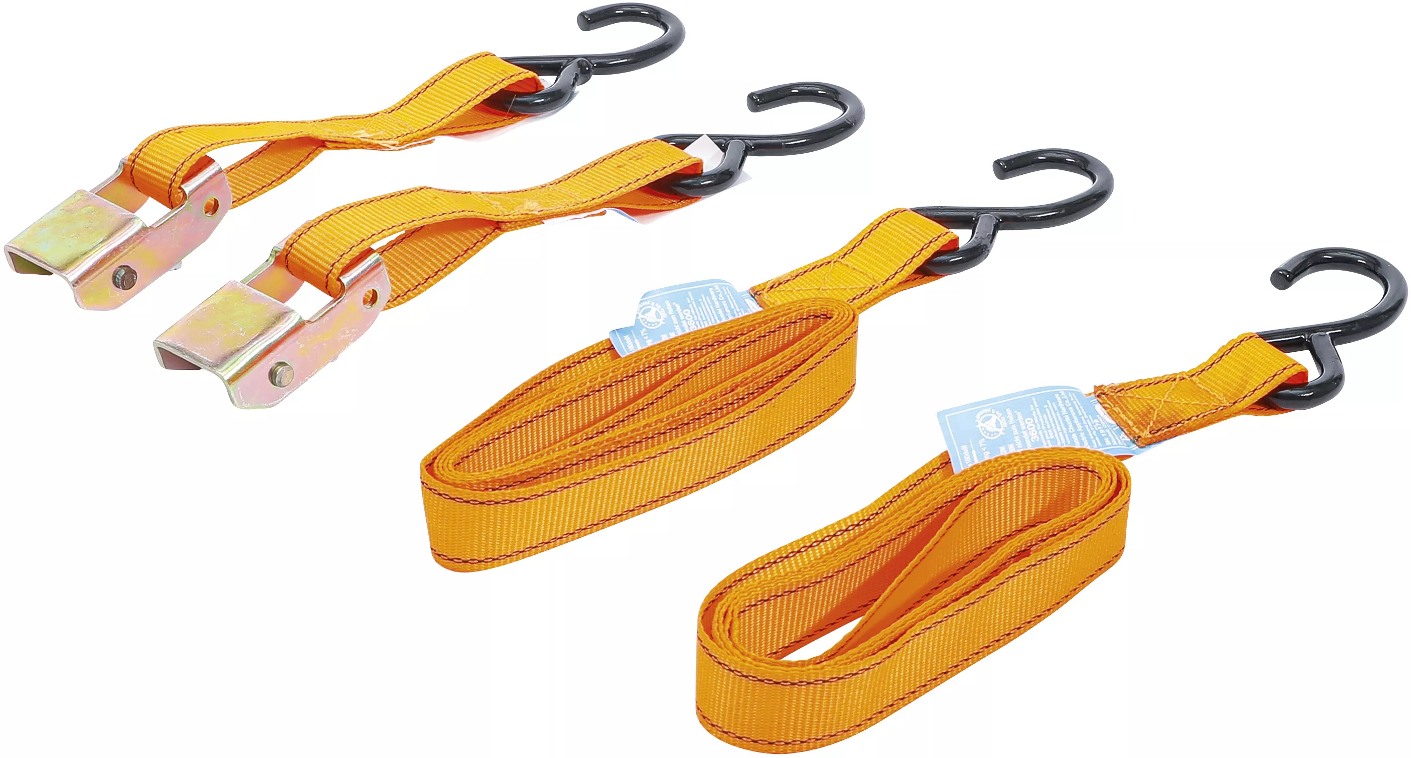 Spännbandsats m. krok 2m x 25mm 2-delar